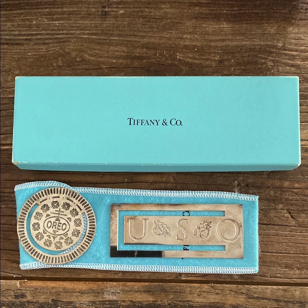 Tiffany & Co. Silver Money Clip Accessory